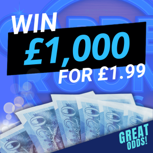 Win £1000 for £1.99