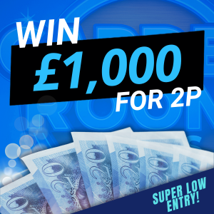 Win £1000 for 2p