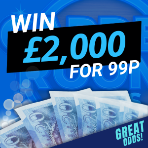 Win £2,000 for 99p